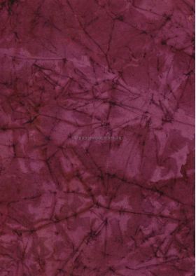 Batik Plain | Maroon Handmade Recycled 120gsm Paper | PaperSource
